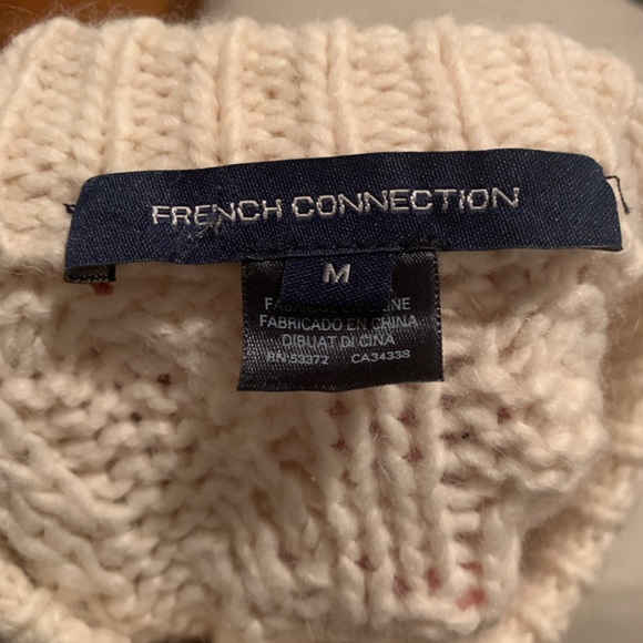 French connection cropped cable knit calina jumper - medium - Picture 11 of 15